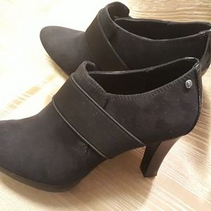 Dana Buchman Black Suede Boots